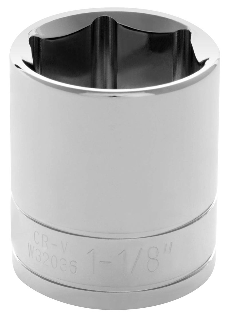 Performance Tool W32036 1/2 Drive 6-Point Socket, 1-1/8 - Image 2